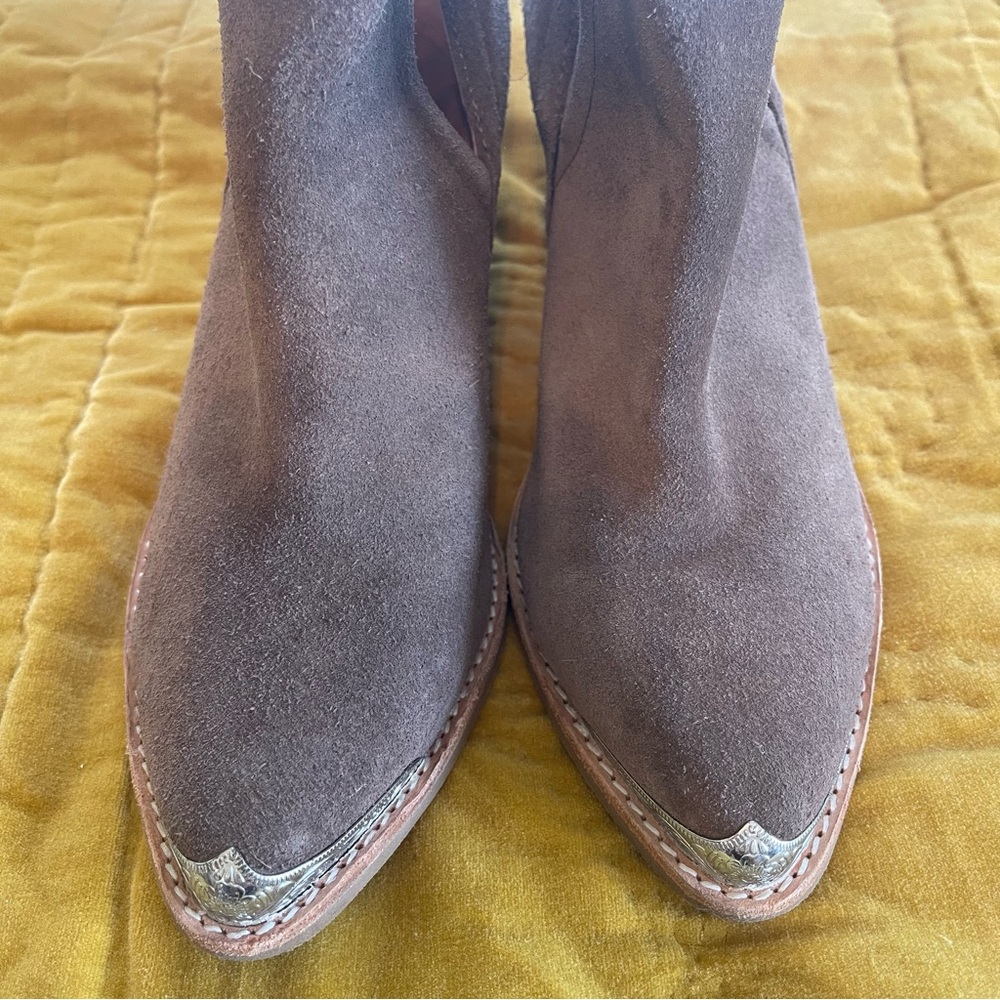 Jeffrey Campbell Cromwell Suede Western Booties - Picture 7 of 14